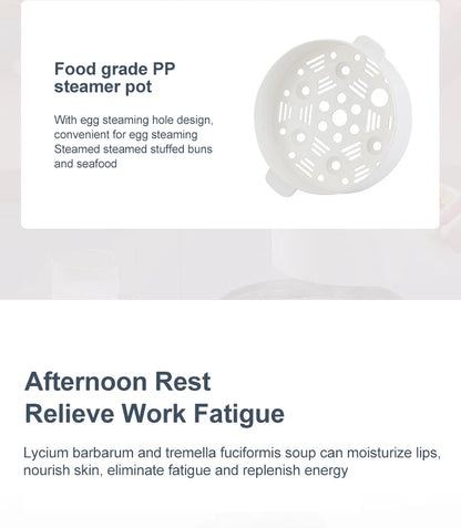 Electric Rice Cooker Multicooker Multifunction Pot Mini Hotpot Pan Soup Home Appliances for The Kitchen Pots Offers 1-2 People.