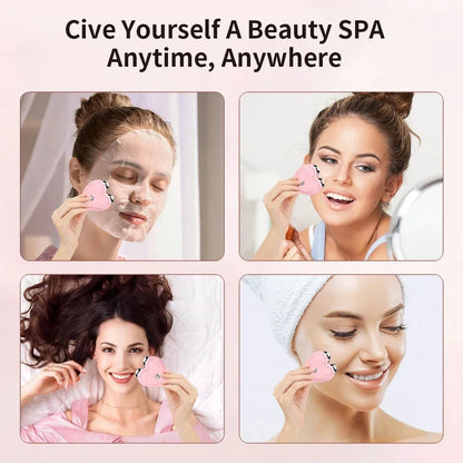 NEW Micro Current Beauty Device Mini Portable Face Lifting Roller Slimming Massager EMS Delicate Contour Firming Facial Care.