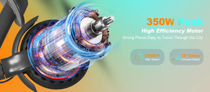 AOVOPRO TX01/365GO Electric Scooter 2025 New Design 350W Super Power Folding Dual Brake Electric Scooter 31KM/H 5-28KM Range