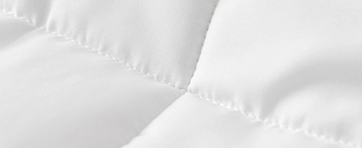 Good Nite Winter 460 GSM Extra Thick Quilt  - et Warm Winter  - et Soft and Cozy Blanket White.
