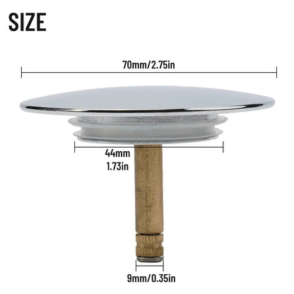 1 stücke 70mm Universal Edelstahl Becken Pop-up-Drain Filter Haar Catcher Waschbecken Sieb Badewanne Stopper Bad werkzeug