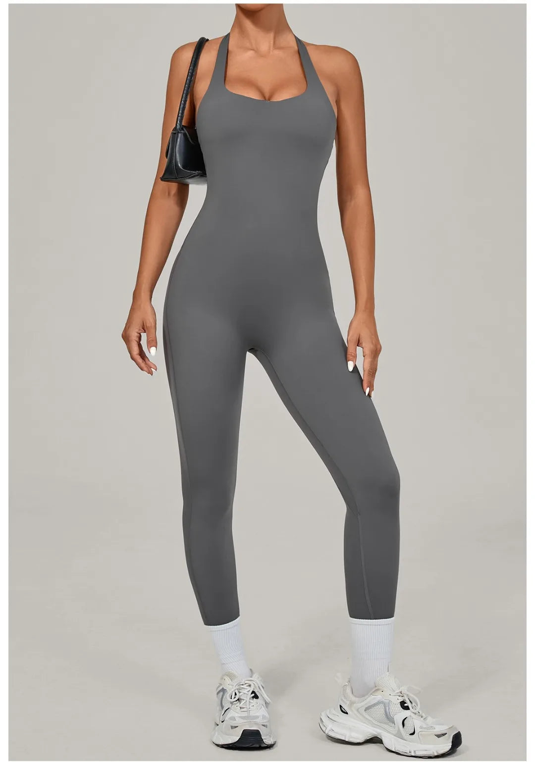 Yoga Jumpsuit Sports Fitness Peach Hip Halter Neck Backless Pants Bodysuit Outdoor Dance Jumpsuit Tight Yoga Wear for Women