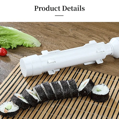 DIY Cylinder Sushi Making Machine Quick Sushi Bazooka Japanese Rolled Rice Meat Mold Rice Ball Mold  Kitchen Bento Accessories.