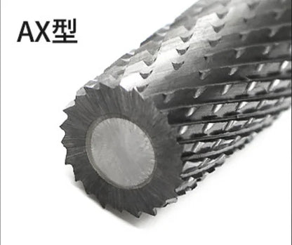 Hartmetallfräser, Wolframstahl-Schleifkopf, zylindrisch 6 mm, AE AX AX Metallfräser