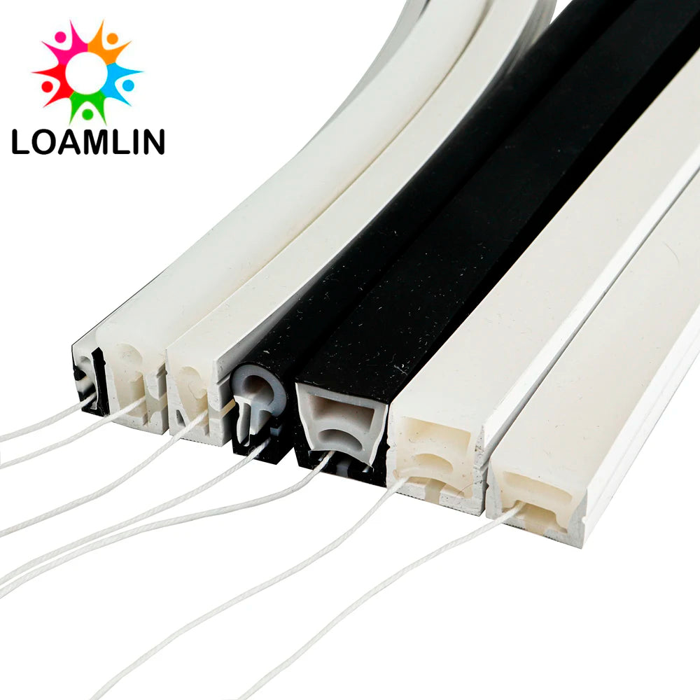 IP67 Waterproof Flexible LED Neon Silicone Light Tube For WS2812B WS2811 WS2815 5050 COB RGB Light Strip Ourdoor Decoration.