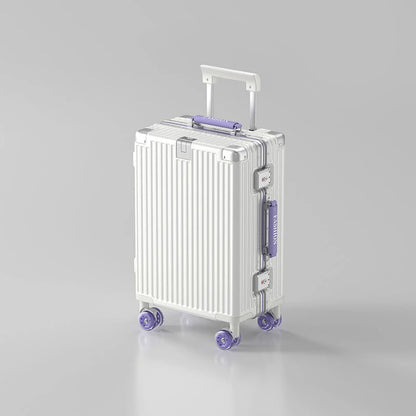 20-Zoll-Kompaktgepäck 26-Zoll-Trolley-Koffer mit großem Fassungsvermögen und Aluminiumrahmen für Männer und Frauen Reisekoffer