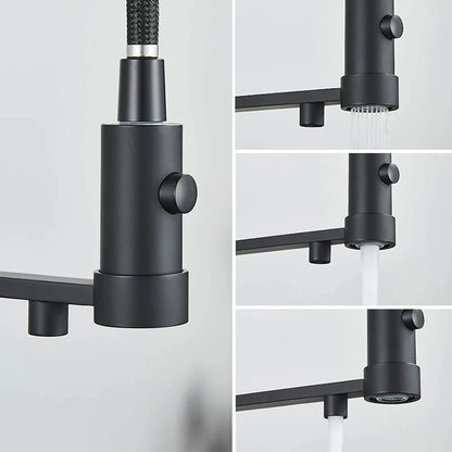 Filtered Kitchen Faucet Pure Water Kitchen Faucet Dual Handle Hot&Cold Drinking Water Purified Kitchen Mixer Taps