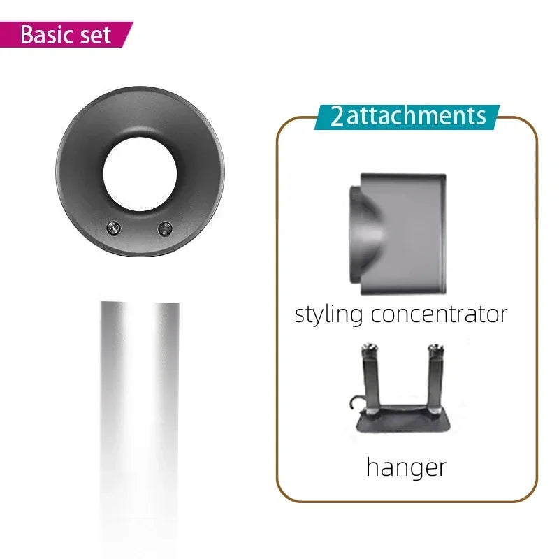 High Speed Bladeless Hair Dryer Negative Ion Fast Drying Home Powerful Hair Dryer Styling Tools 1600W High Speed Hair Dryer.