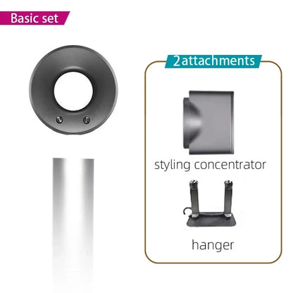 High Speed Bladeless Hair Dryer Negative Ion Fast Drying Home Powerful Hair Dryer Styling Tools 1600W High Speed Hair Dryer.