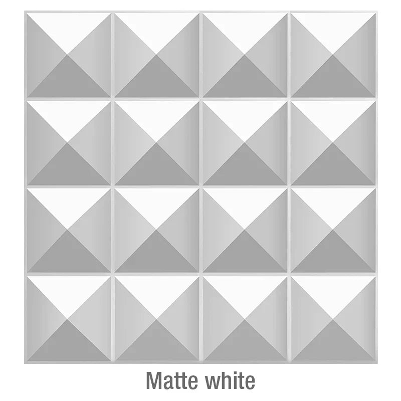 30cm house wall renovation geometric 3D wall panel non-self-adhesive 3D wall sticker art tile 3d wallpaper room bathroom ceiling