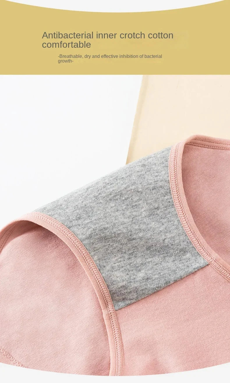 3PCS Cotton Menstrual Panties Leak Proof Breathable Cartoon cat Panties Woman Women Girls Physiological Pants Women's Intimates.