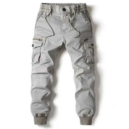 Cargo Pants Men Jogging Casual Pants Cotton Full Length Tactical Military Pants Trousers.