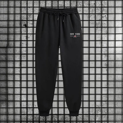 Men's Sportswear Sweatshirt + Pants 2piece Set Autumn Winter Daily Casual Sporty Jogging Suit Male Urban Fashion Hoodie Outfits