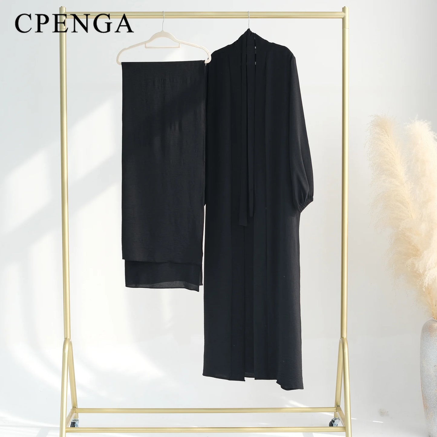 2024 New Muslim Sets for Women Ramadan Prayer Dress Modest Dresses Eid Dubai Abaya Female Islam Clothing Elegant Party Clothes