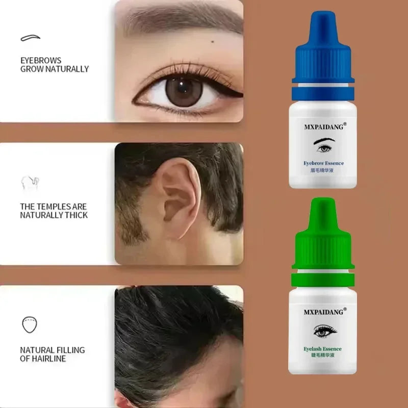 Fast Eyelash Growth Serum Eyebrow Hair Growth Anti Hairs Loss Product Prevent Baldness Fuller Thicker Lengthening Eyebrow Makeup.