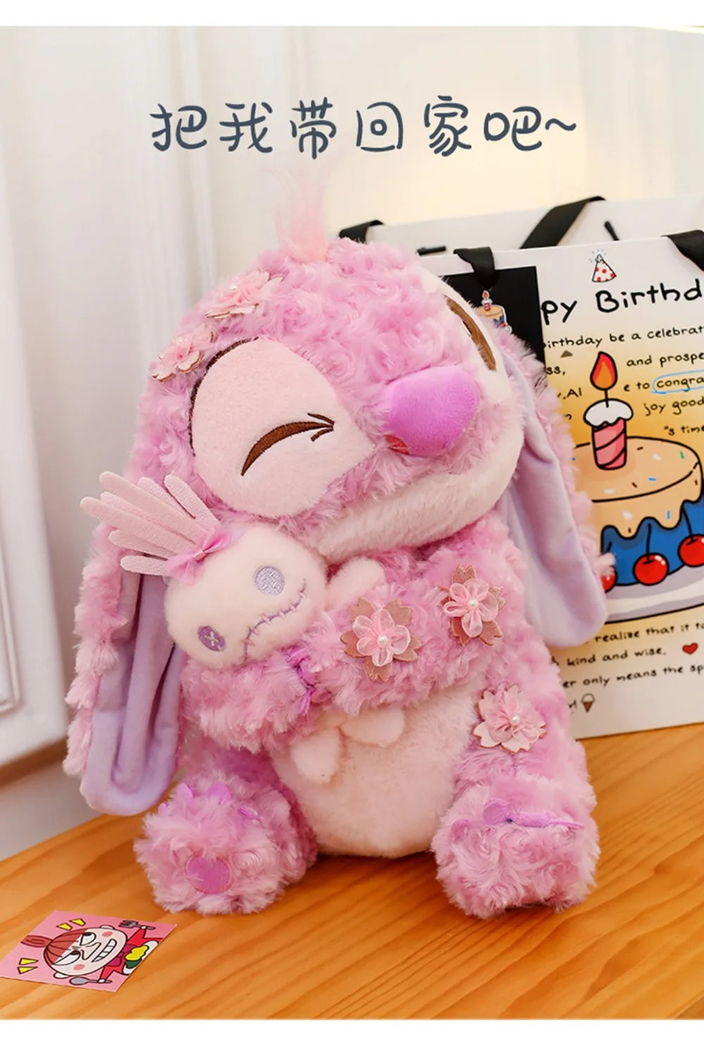 70cm Big Size Disney Lilo & Stitchanime Plush Stuffed Doll Room Decoration Peluche Pillow Angel Plushies Ornaments Gifts