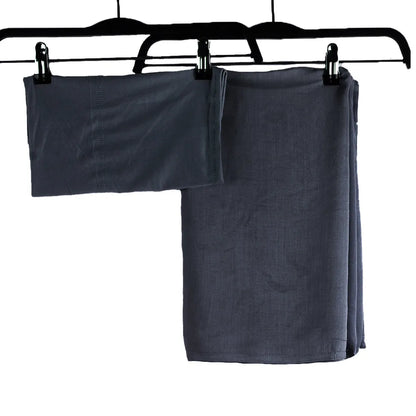 2pcs Set Modal Hijabs with Underscarf Caps Rayon Cotton Shawls for Women Plain Scarf Big Size Headscarf Islamic Turban Headband.