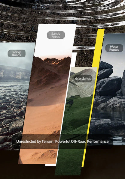 Q210 Amphibious Rc Car Dual Control 4WD Off-road Remote Control Waterproof Vehicle 2.4G Electric Climbing Crawler Toys for Kids