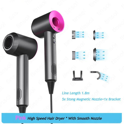 TINSOL High-speed negative ion bladeless constant temperature hair dryer Professional home-use negative ion hair dryer
