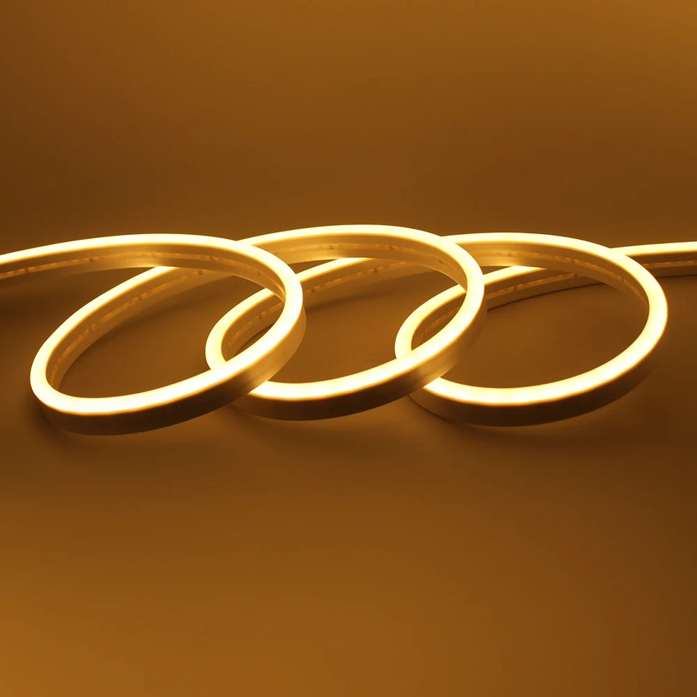 24V IP67 Waterproof Neon Strip SMD2835 1M-20M White/Blue/Pink/Yellow/Green/Orange TV BackLight Home Decor Silicon Tube LED Light.