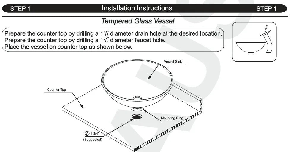 KEMAIDI Ovales Waschbecken mit Wasserhahn, weiße Marmorierung, Badezimmer-Waschbecken über der Theke, Keramik-Waschbecken für Badezimmermischer
