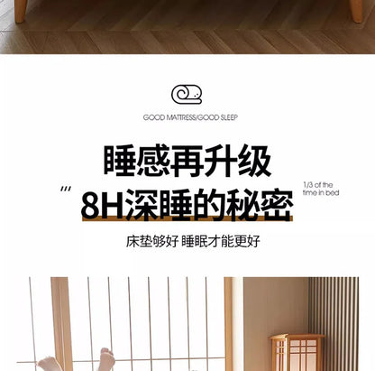 Naturlatex-Matratze, Zuhause, Schlafzimmer, Tatami, Memory, Wattepad, gepolstert, Vermietung, einzelner Studentenwohnheim, verdickt