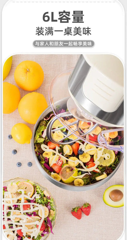 1500W stand Chef Machine mixer Multifunctional  Commercial Mixer Dough Mixer Household Small Automatic New electric blender 220V.