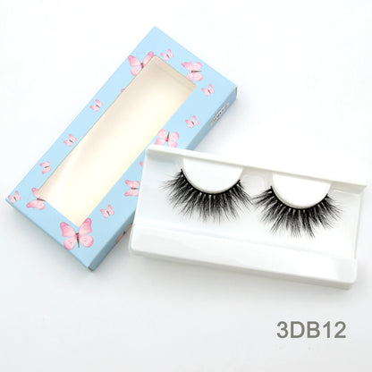 Visofree Eyelashes 3D Mink Eyelashes Long Lasting Mink Lashes Natural Dramatic Volume Eyelashes Extension False Eyelashes D08
