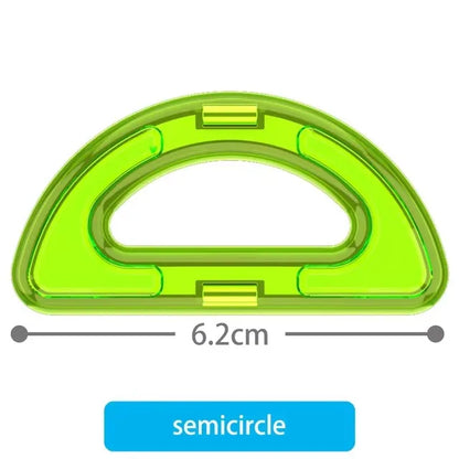 1pcs Big Size Magnetic Designer Magnet Building Blocks Accessories Educational Model Constructor Toys For Children Gifts.