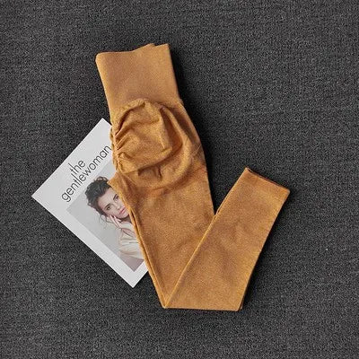 Nahtlose Damen-Leggings mit hoher Taille, schnell trocknend, elastisch, für Yoga, Fitness, Fitnessstudio, Jogginghose, Push-up-Leggings, Sportbekleidung.