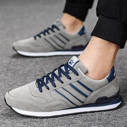 Künstliche Leder Männer Casual Schuhe Männlichen Frühjahr Männer Casual Licht Schuhe Sneakers Lac-up Wohnungen Atmungsaktive Freien Sapato