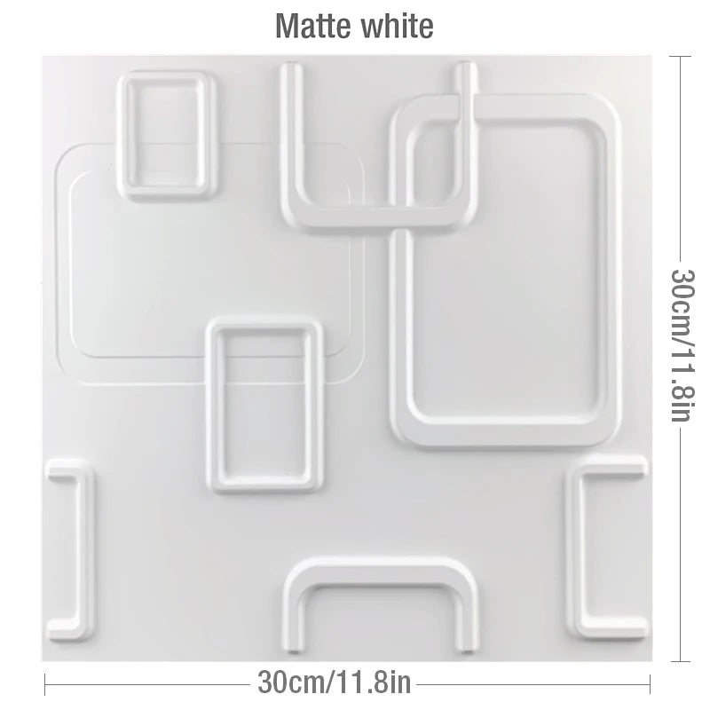 house wall renovation geometric 3D wall panel non-self-adhesive 3D wall sticker art ceramic tile wallpaper room bathroom ceiling