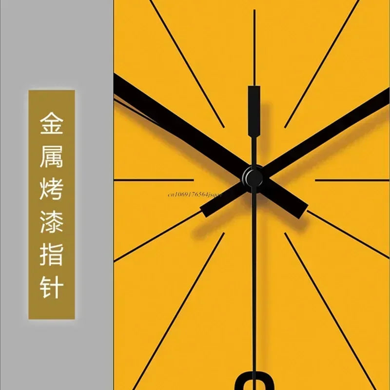 2025 Nordic Einfache Wanduhren Kreative Persönlichkeit Moderne Wanduhr Stumm Hause Schlafzimmer Restaurant Wohnzimmer Dekoration Uhr