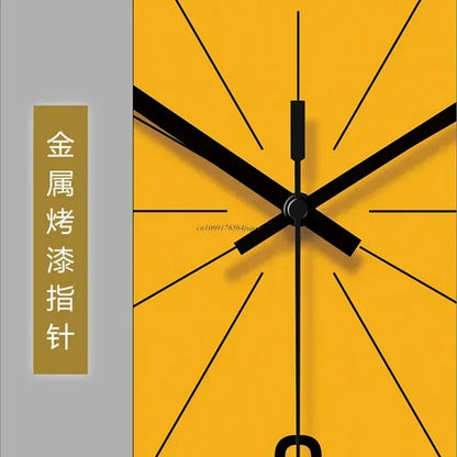 2025 Nordic Einfache Wanduhren Kreative Persönlichkeit Moderne Wanduhr Stumm Hause Schlafzimmer Restaurant Wohnzimmer Dekoration Uhr