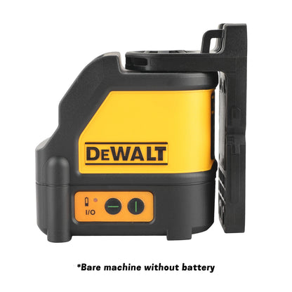 DEWALT DW088CG Laser-Wasserwaage, 2-zeiliges Kreuzlinien-Grünlicht, automatische Nivellierung, hochpräzise horizontale vertikale Laser-Wasserwaage