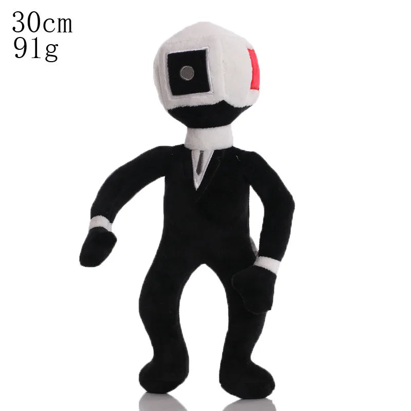 Skibidi Toilet Plush Doll Toys Collectible Gifts for Kids Fans Adults Birthday Anime Game Figure Titan TV Man Cameraman