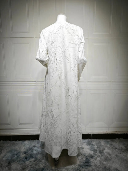 Women Muslim Arabic Abaya Luxury Fold Stripes Kimono Cardigan Coat Long Dress Kaftan Modest Robe Femme Islam Clothing Kebaya.