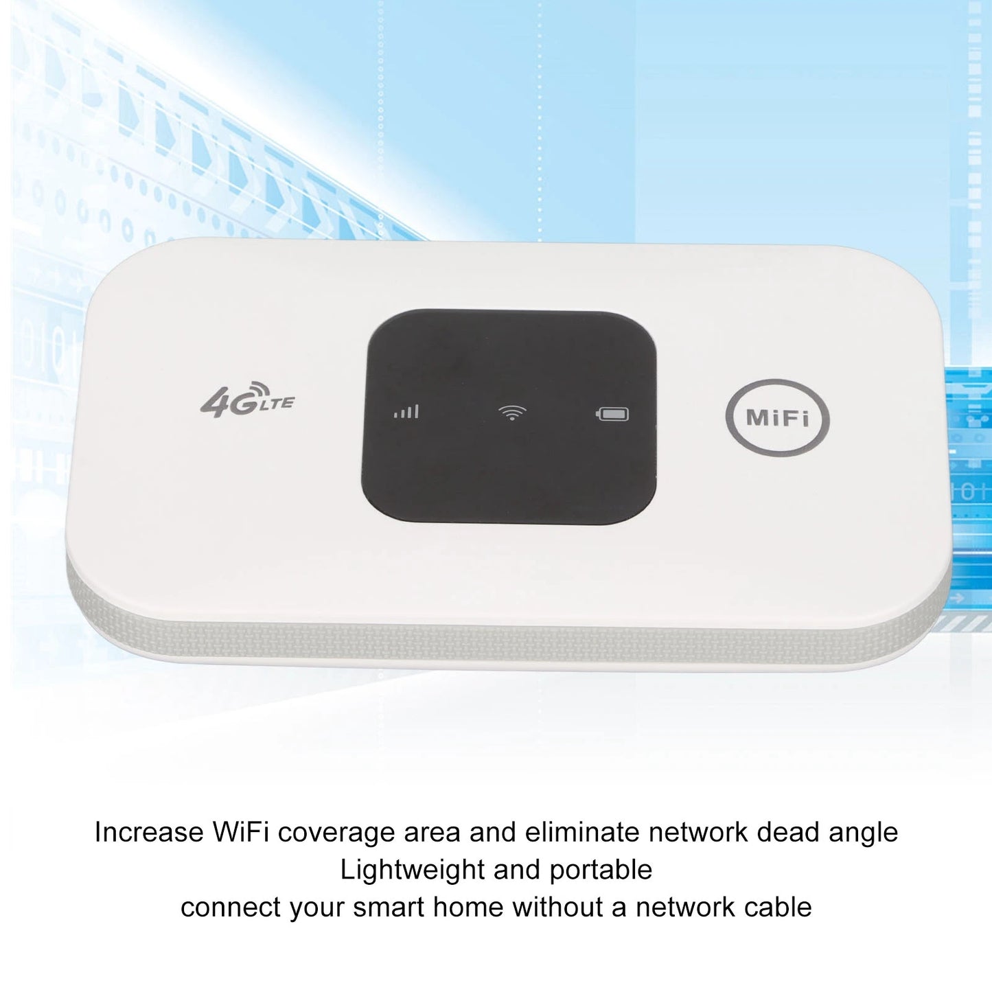 Portable Internet Hotspot 150Mbps High Speed SIM Card 4G Strong Coverage SIM Card Router for Home Office Travel.