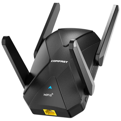 COMFAST 1500Mbps WiFi6 Repeater WIFI Extenders WiFi Router Signal Booster AX1500 2.4G 5.8G Wifi6 Long Range Amplifier 100M RJ45.