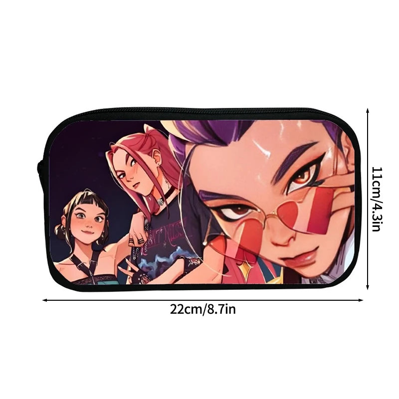 Kpop Demon Hunter Federmäppchen Cartoon Huntrix Federmäppchen Student Stiftetui Schule Schreibwaren Box.
