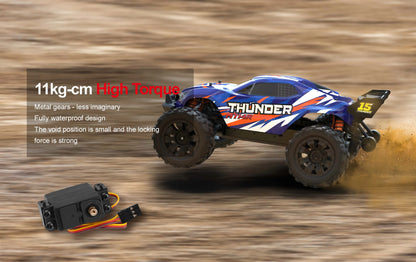 Teeggi 1/14 4WD High Speed Rc Off-road Car 100KM/H Brushless motor 3S Remote Control Truck Drift Racing Cars Toys For kid Gifts