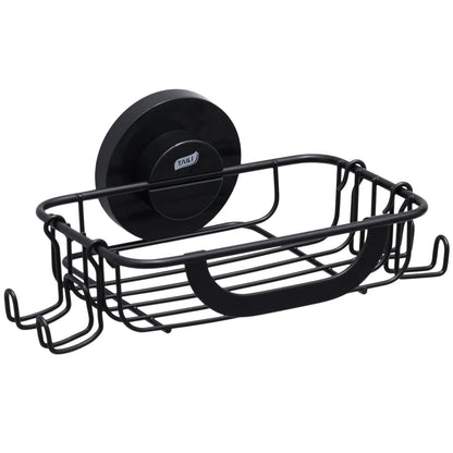 TAILI Seifenschale, Seifenhalter, Saugnapf mit Haken, Seifenhalter für Duschwand, Seifenschoner für Badezimmer, Küche