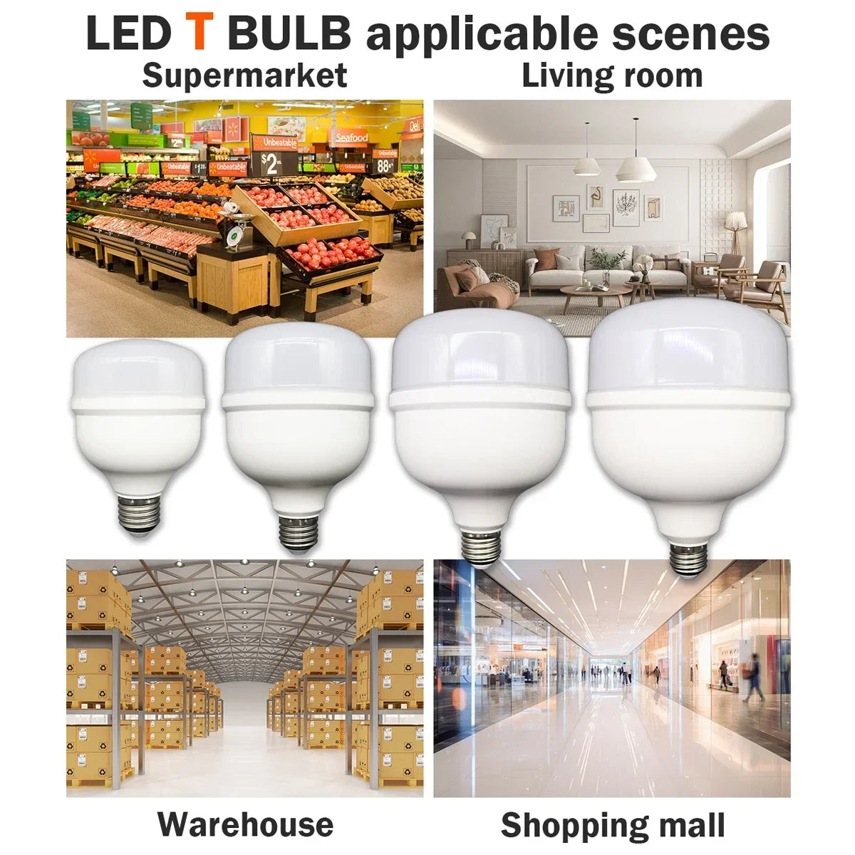 1-5 stücke 50 W 5000lm Super Helle Led-lampe AC 110 V 220 V E27 LED Lampe Lampada LED Licht Bombilla Beleuchtung Lampe für Home Wohnzimmer.