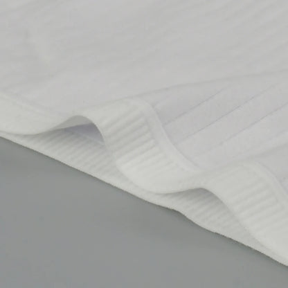 1pc Women's Cotton High Waist Panties – Vertical Stripe Plus Size Underwear Breathable Solid Lingerie Shorts Simple Lady Briefs.