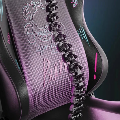 Gaming-Stuhl mit langer Rückenlehne, mobil, bequem 
 Hochwertiger europäischer Ästhetikstuhl, bequem, ergonomisch 
 Silla Gamer-Möbel