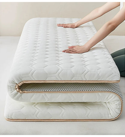 Fünf-schichtige material zusammensetzung matratze verdicken 4/7 cm Haushalt Einzel Doppel Schwamm latex füllung matratzen Tatami Boden Matte