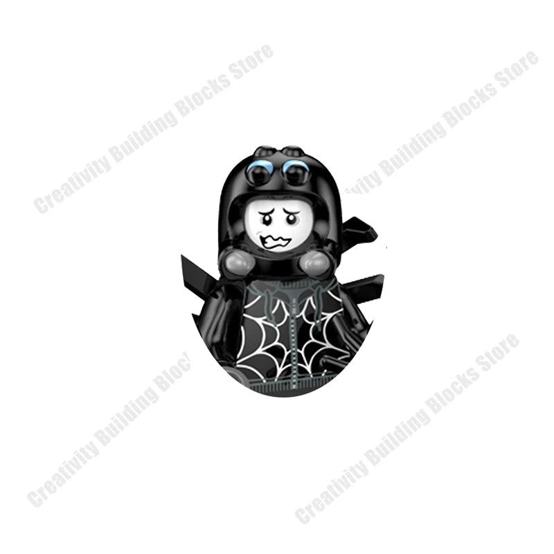 New Hot Series Gray Shark Boy Girls 3D Model DIY Building Bload Toys Classic Movie Children's Toys Gifts