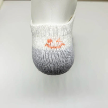 4 Pairs Cotton Women's Boat Socks No Show Socks Set for Lady White Invisible Cotton Socks Pack Pink Black Breathable Summer