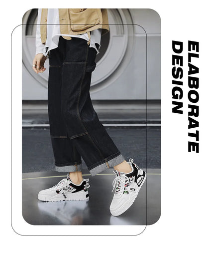 High Quality Men's Casual Shoes  Luxury Male Sneaker Outdoor Fashion Skateboard Shoes Running Platform Designer Vulcanized Shoes.