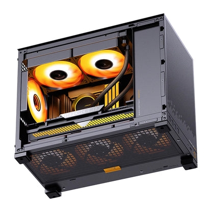 Jonsbo D32 STD/PRO MINI Desktop Case MINI-ITX MATX PC Case Support ATX/SFX Power Supply 240Water Cooling Computer Office Chassis.